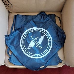 3 Skechers drawstring bags